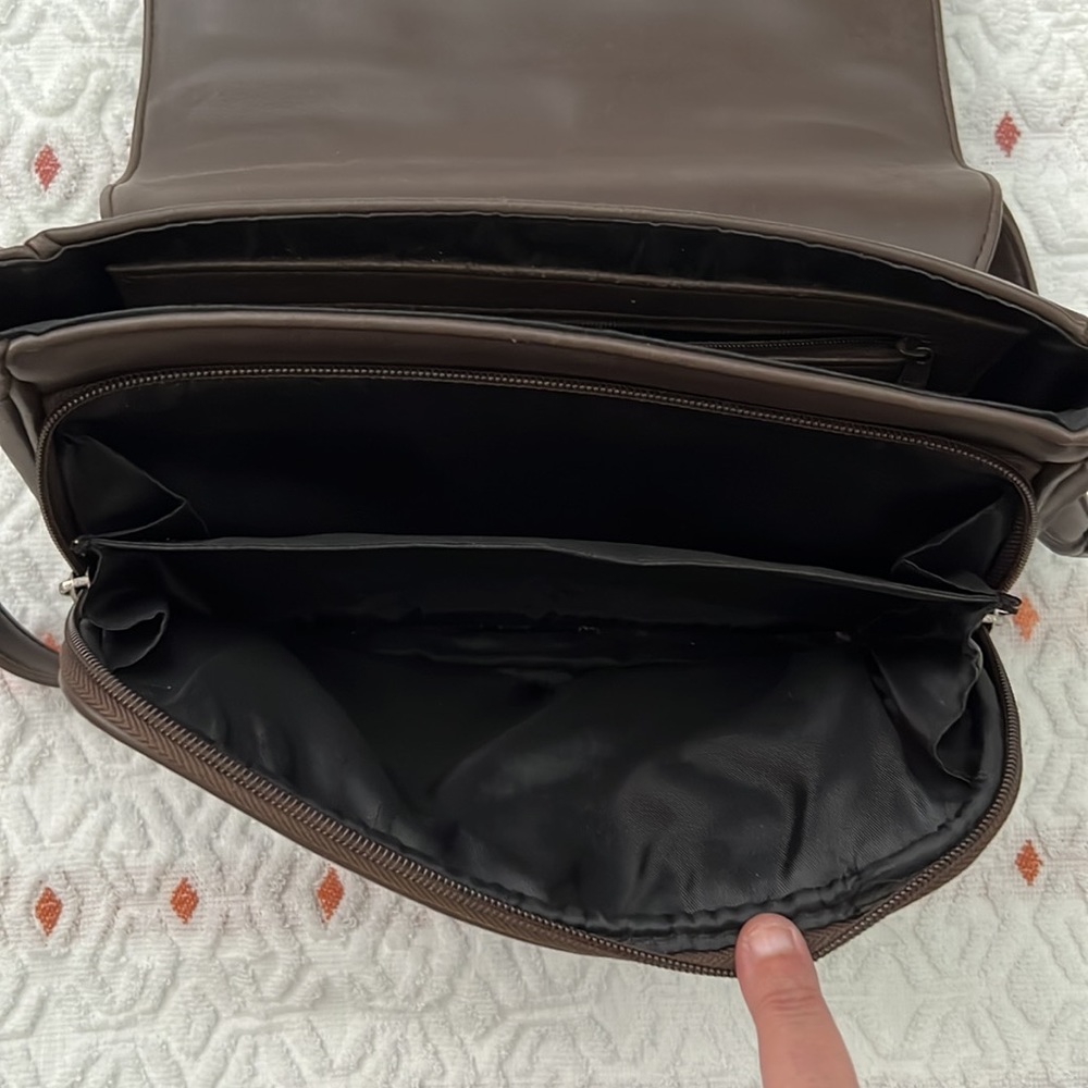 Chocolate Brown Cross Body Purse - Picture 8 of 11